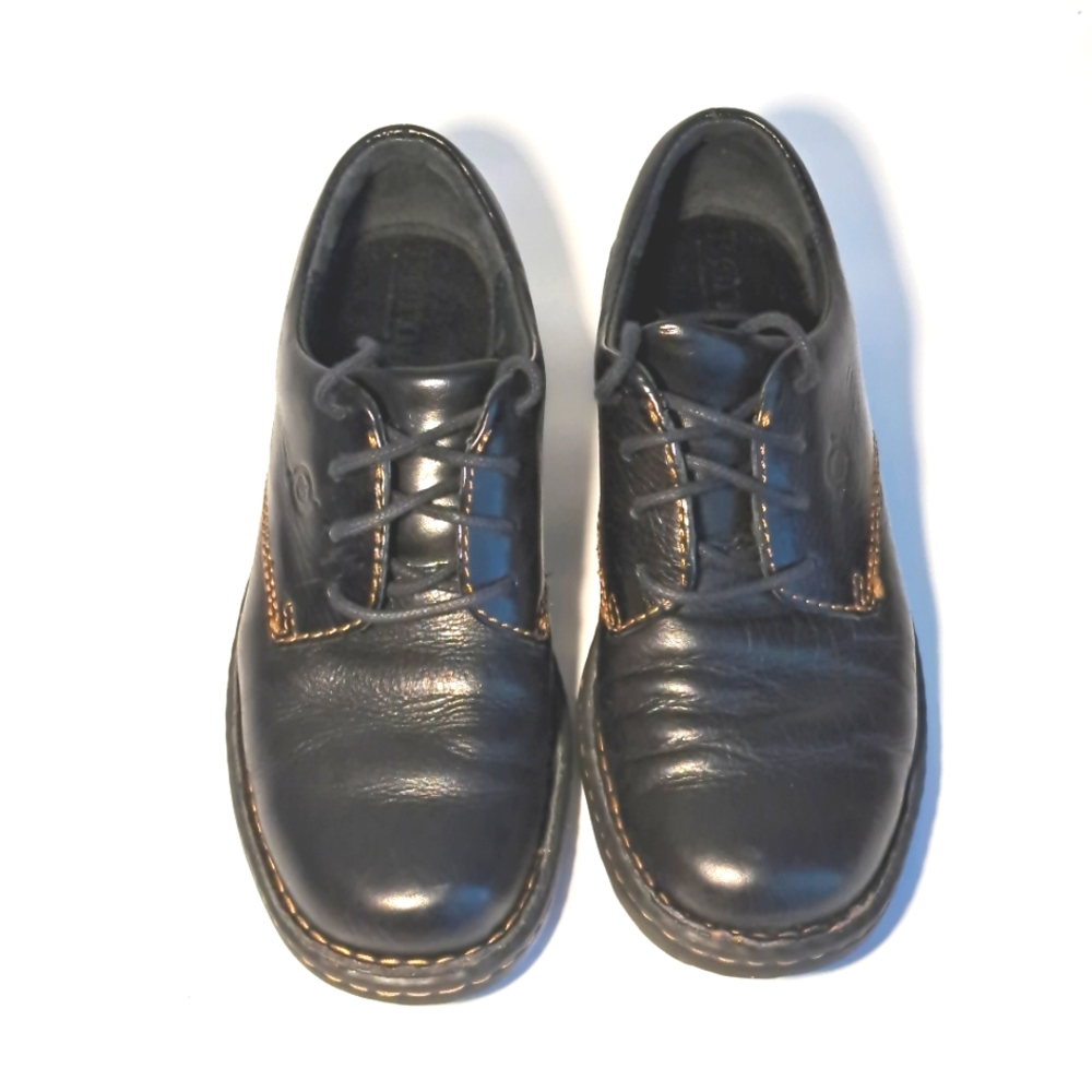 Born leather loafers, womens casual comfy Y2K shoes sz 6 US - Picture 2 of 9
